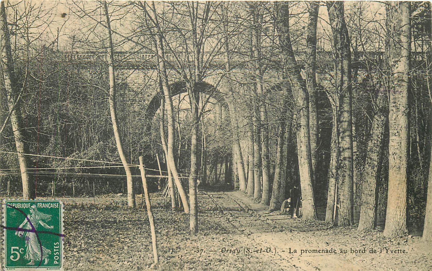 91 ORSAY. La Promenade au bord de l'Yvette