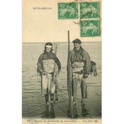 14 RIVA-BELLA. Types de Pêcheurs de Crevettes 1919