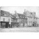 carte postale ancienne 02 SOISSONS. Maisons en ruines. Coiffeur