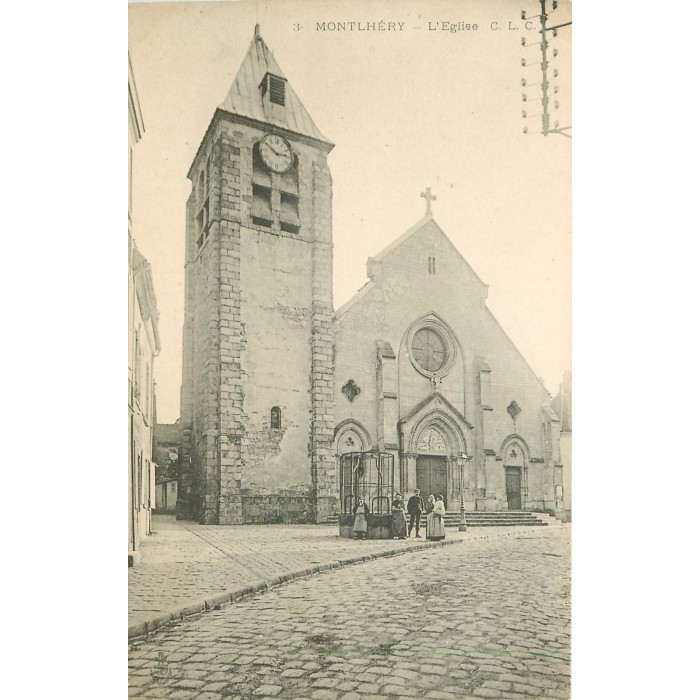 Ancienne Carte Postale 1910 - MONTLHERY (91) Institution Resve Et Gros - Leçon De Gymnastique