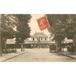 03 VICHY. La Gare 1917