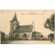 carte postale ancienne 15 RIOM-ES-MONTAGNE. L'Eglise 1926 petite animation