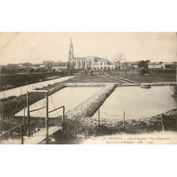 33 LE VERDON. Réservoirs à Poissons 1915