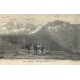 31 LUCHON. Chevaux de randonnées et vue sur Superbagnères 1914