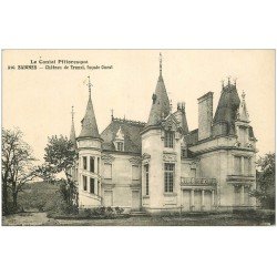 carte postale ancienne 15 SAIGNES. Château de Transi