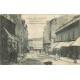 07 AUBENAS. Faubourg Gambetta avec Café de la Rotonde 1908