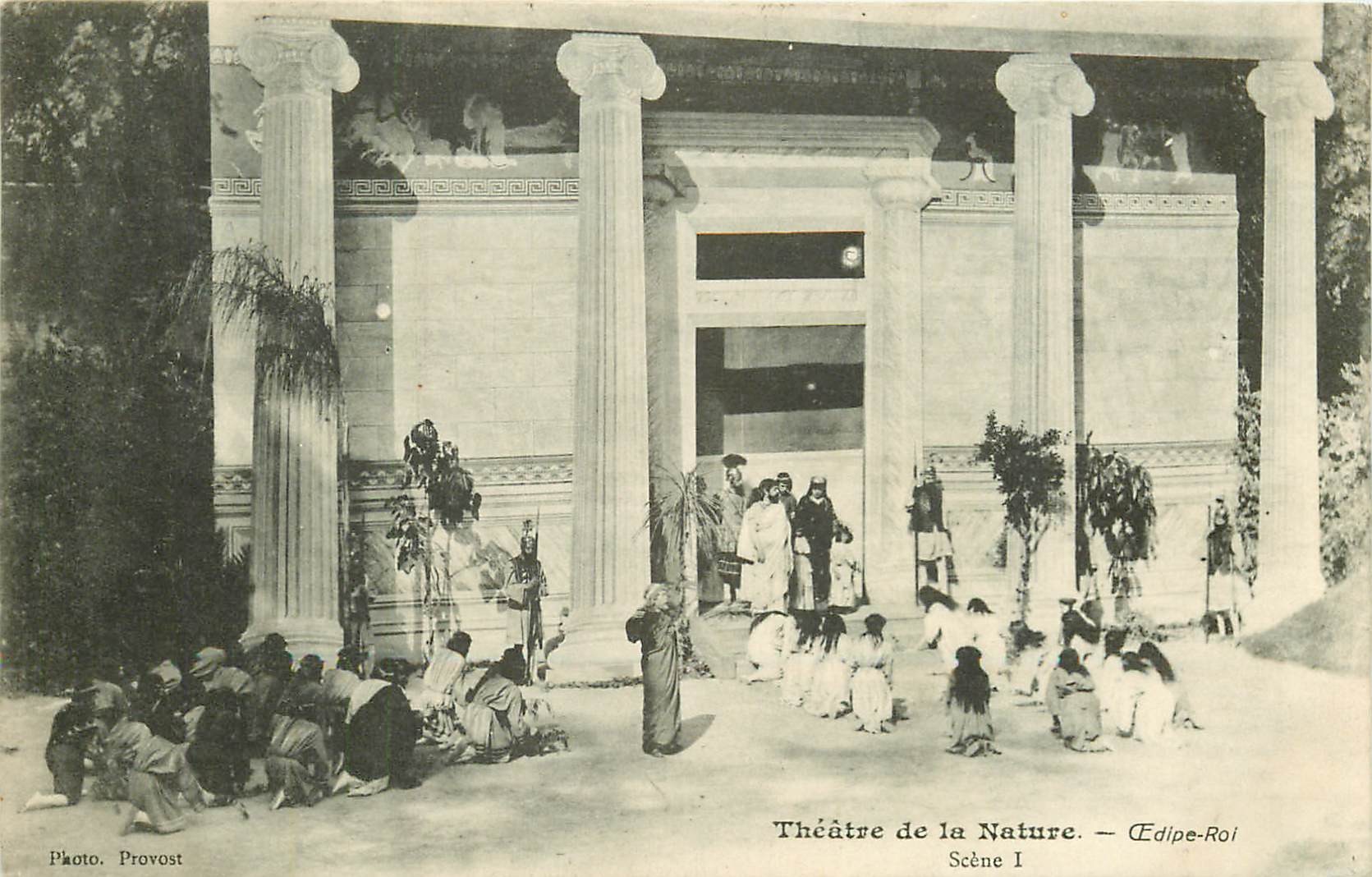 65 CAUTERETS. Théâtre de la Nature, Oedipe Roi 1908