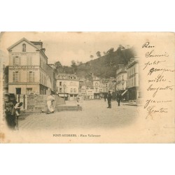 27 PONT AUDEMER. Place Vallemont 1903