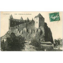 carte postale ancienne 15 SAILLANS. Le Château 1908