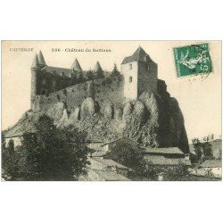 carte postale ancienne 15 SAILLANS. Le Château 1908