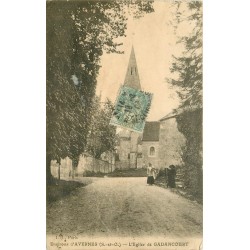 95 GADANCOURT. L'Eglise 1915
