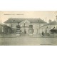 77 MONTEREAU. Hôtel de Ville 1918 avec Vendeur de journaux ambulant
