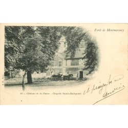 95 MONTMORENCY. Château de Chasse et Chapelle Sainte-Radegonde en Forêt 1903