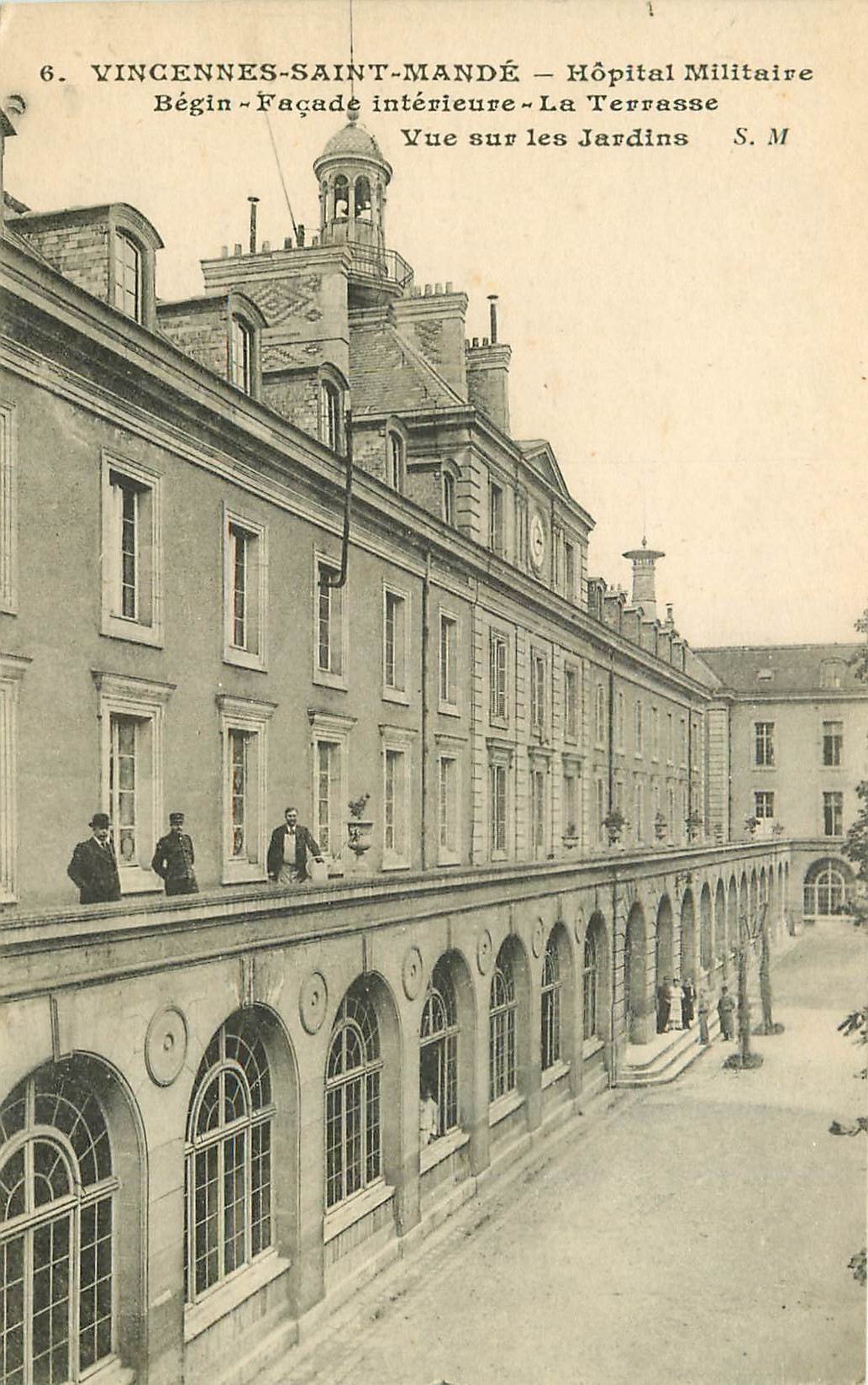 94 VINCENNES-SAINT-MANDE. Hôpital Militaire Bégin 1918