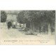 carte postale ancienne 02 SOISSONS. Place de la Mairie avec Chevaux morts