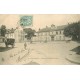 2 x Cpa 95 PONTOISE. Place Hôtel de Ville 1903 et Pont métallique 1914