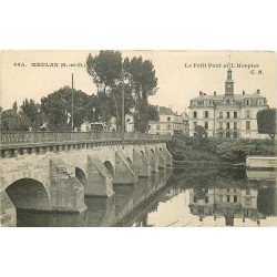 78 MEULAN. Petit Pont et Hospice