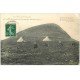 carte postale ancienne 15 SOMMET du PLOMB du Cantal 1911 avec Campeurs