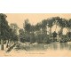 95 ENGHIEN. Un coin du Lac avec rameur vers 1900...