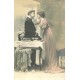 Série de 8 Cpa " Couple et champagne 1917 " édition Fauvette