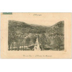 carte postale ancienne 15 VIC-SUR-CERE. L'Avenue des Sources. Edition Rispal