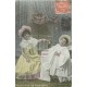 3 Cpa Fredaines de Pierrot et Pierrette 1905