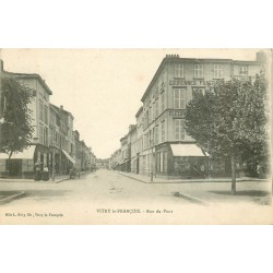 51 VITRY-LE-FRANCOIS. Rue du Pont avec Fleuriste funéraire