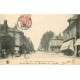18 VIERZON. Rue de la République 1903 avec Tabac et vespasiennes