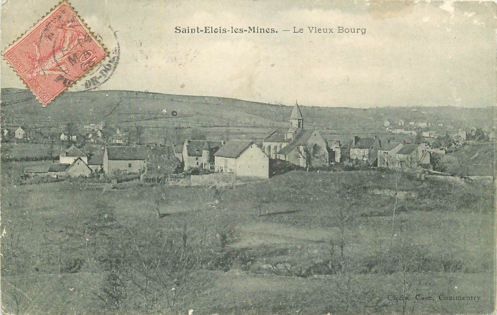 63 SAINT-ELOIS-ELOY-LES-MINES. Le Vieux Bourg 1906