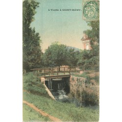 78 SAINT-REMY-LES-CHEVREUSE. L'Yvette sous le Pont de l'Etau vers 1906