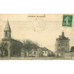 95 PIERRELAYE. Place de l'Eglise 1912