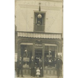 22 PAIMPOL. Parfumerie postiches coiffeur Gautier sur la Place 1909