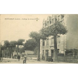 45 MONTARGIS. Collège de Jeunes Filles 1916 tampon militaire