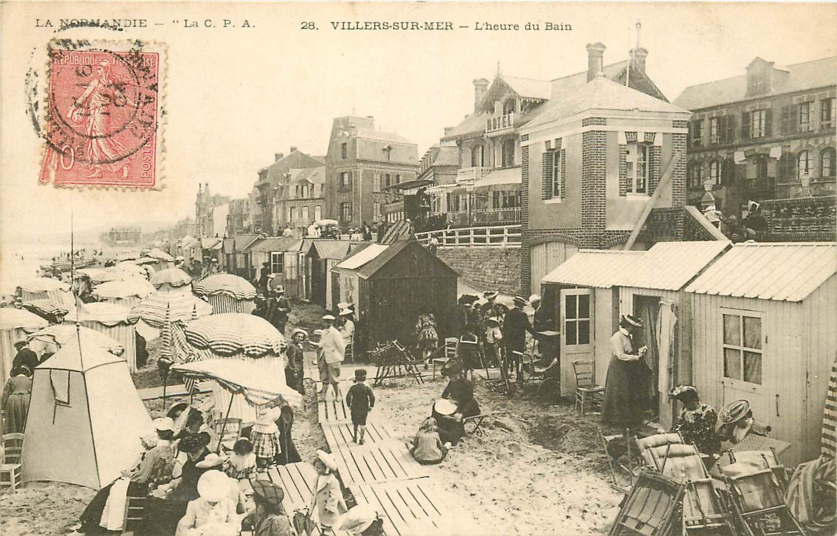 14 VILLERS-SUR-MER. Villa la Sauvagère 1907