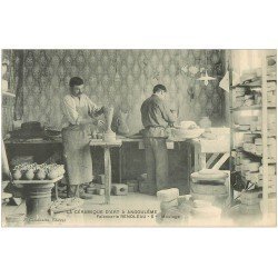 16 ANGOULEME. La Céramique. Moulage. Faïencerie Renoleau