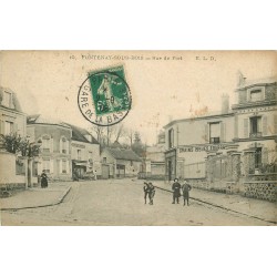 94 FONTENAY-SOUS-BOIS. Rue du Fort 1908 Café " A la Famille "