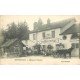 71 GERMOLLES. Restaurant Borgeot attelage devant l'Auberge du Moyen-Age 1917