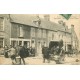 14 TREVIERES. Marché au beurre avec attelage devant Restaurant Hellouin 1907