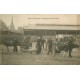 22 GUINGAMP. Les Halles jour de Marché 1918