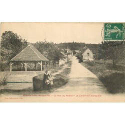 2 x Cpa 60 ELINCOURT-SAINTE-MARGUERITE. Lavoir Abreuvoir rue du Rhône 1911 et La Rêverie 1908