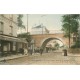 92 COURBEVOIE. Pont du Chemin de Fer et Café de l'Arrivée 1905