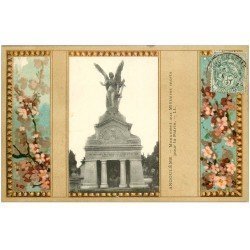 carte postale ancienne 16 ANGOULEME. Monument aux Militaires 1907. Collection Nouvelles Galeries