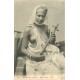 WW ALGERIE. Jeune Femme musicienne aux seins nus 1909