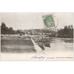 carte postale ancienne 16 ANGOULEME. Port de l'Houmeau 1907
