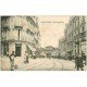 carte postale ancienne 16 ANGOULEME. Rue des Halles Pharmacie 1905
