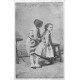 ENFANTS série de 5 Cpa sur le Baiser entre frère et soeur 1905