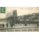 72 LE MANS. Agent de Police sur un Pont sur la Sarthe 1909