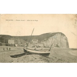 76 VEULETTES. Hôtel de la Plage et Falaise d'Aval 1905