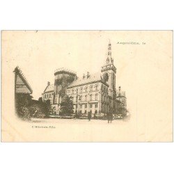 carte postale ancienne 16 ANGOULEME. Superbe, Hôtel de Ville. Carte Pionnière 1901