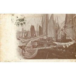 62 BOULOGNE-SUR-MER. Bateaux de Pêche. Cliché de Frechon 1907. Métiers de la Mer
